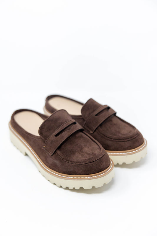 Downtown Drift Loafer Slip On Mules