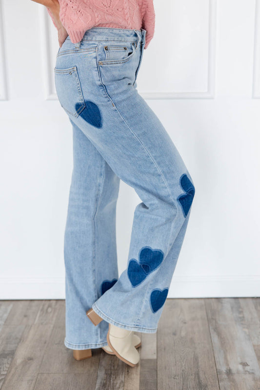 Lovers Lane Wide Leg Jeans