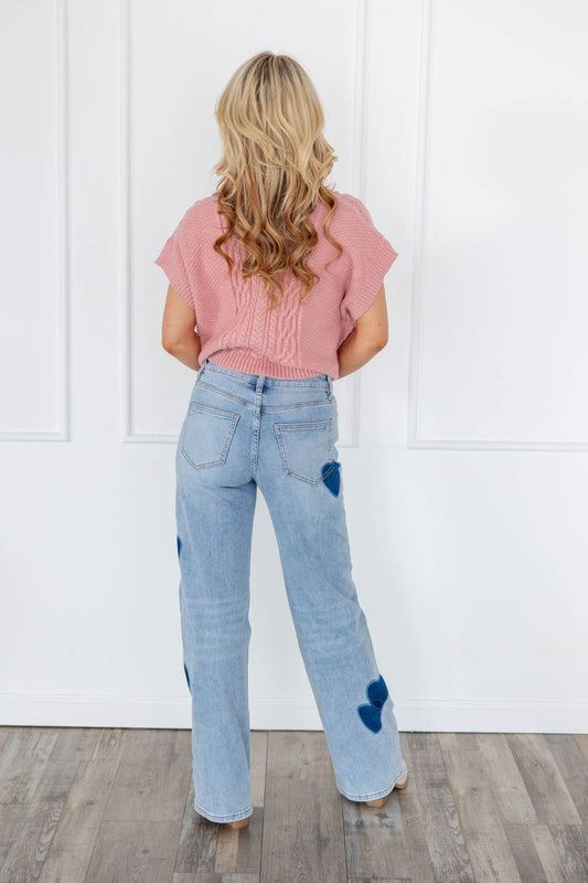 Lovers Lane Wide Leg Jeans