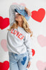 Classic Crush Heart Embroidered Baseball Cap