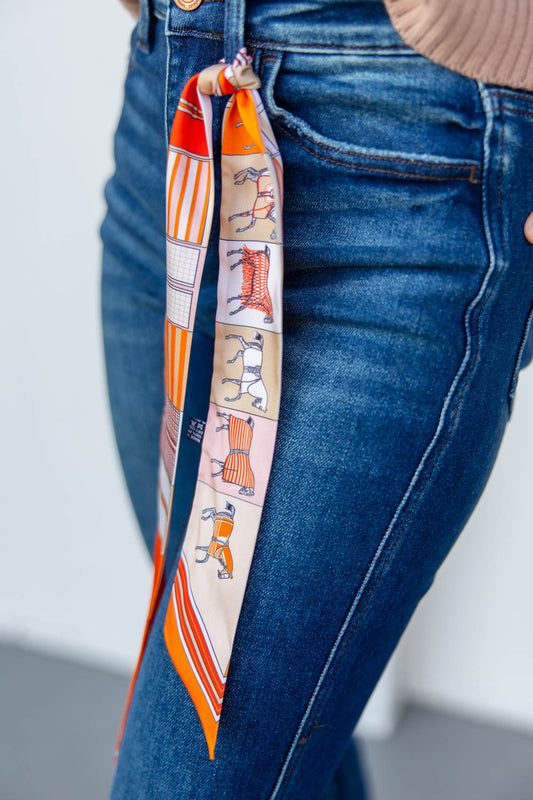 Pony Parade Skinny Scarf