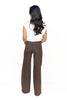 Harvest Moon Retro Chocolate Brown Jeans