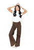 Harvest Moon Retro Chocolate Brown Jeans