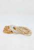 Shimmering Touch Multi Layered Stretch Bracelets