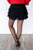 Frill Power Tiered Lace Ruffle Skort