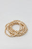 Shimmering Touch Multi Layered Stretch Bracelets