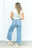 Mirror, Mirror Wide Leg Crop Jeans