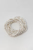 Shimmering Touch Multi Layered Stretch Bracelets