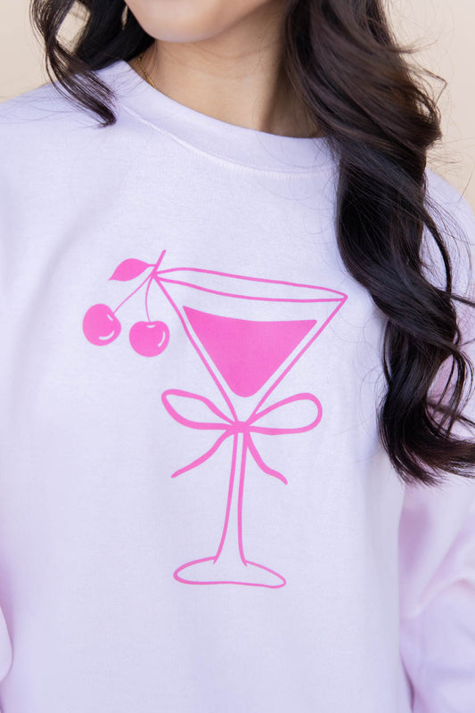 Martini Diva Graphic Sweatshirt