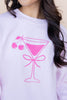 Martini Diva Graphic Sweatshirt