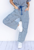 Rope Me In Relaxed Fit Stripe Pants