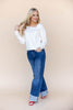 Game Changer Cuffed Wide Leg Jeans