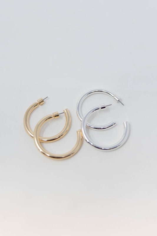 Darling Statement Hoop Earrings
