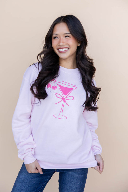 Martini Diva Graphic Sweatshirt