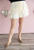 Frill Power Tiered Lace Ruffle Skort