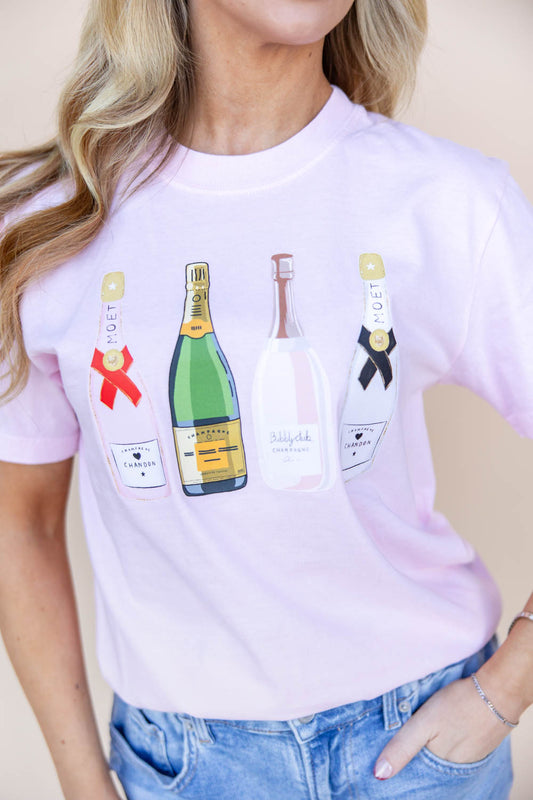 Champagne Mood Graphic Tee