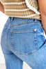Out Of The Blue Angular Seam Flare Jeans