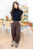Warm Weave Rolled Neck Sweater