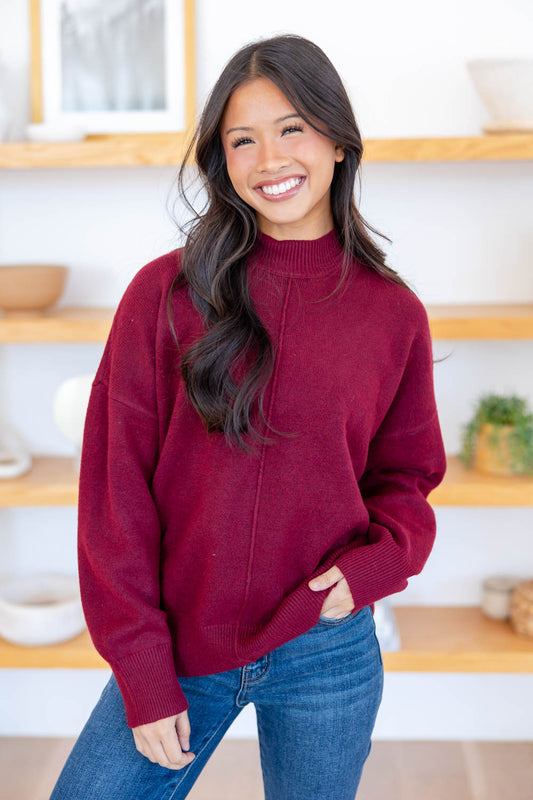 Gentle Knit Oversized Sweater