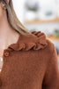 Chilly Day Darling Ruffled Cardigan