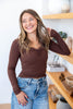 Lace Nights V-Neck Top