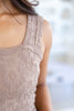 Petals Please Square Neck Tank Top