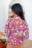Rosy Dreams Long Sleeve Sheer Top