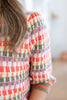 Bright On Time Multicolor Sweater