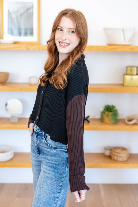 She Means Cozy Sweater Jacket