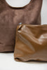Suede Whisper Tote Bag + BONUS travel bag