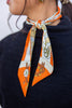 Royal Trot Skinny Scarf