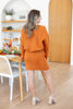 Dreamy Drift Cable Knit Sweater Skirt Set