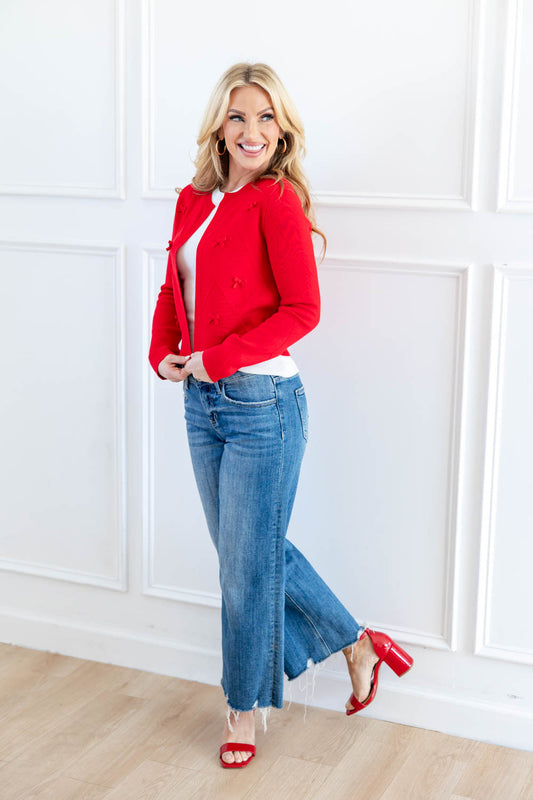 Bow My Gosh Cardigan