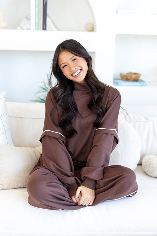 Cloud Comfort Oversized Lounge Top