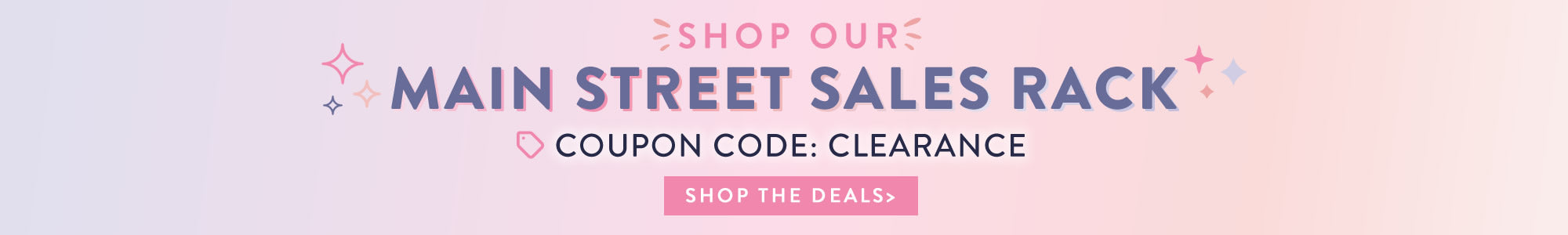 Main Street Sales Rack