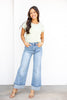 Drawn To You Classic Wide Leg Jeans