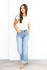 Drawn To You Classic Wide Leg Jeans