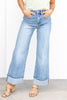 Drawn To You Classic Wide Leg Jeans