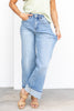Drawn To You Classic Wide Leg Jeans