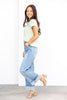 Drawn To You Classic Wide Leg Jeans