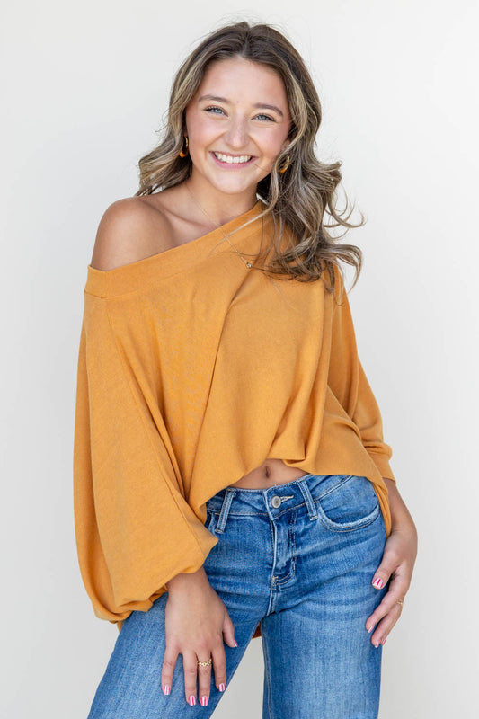 Quietly Bold Dolman Top