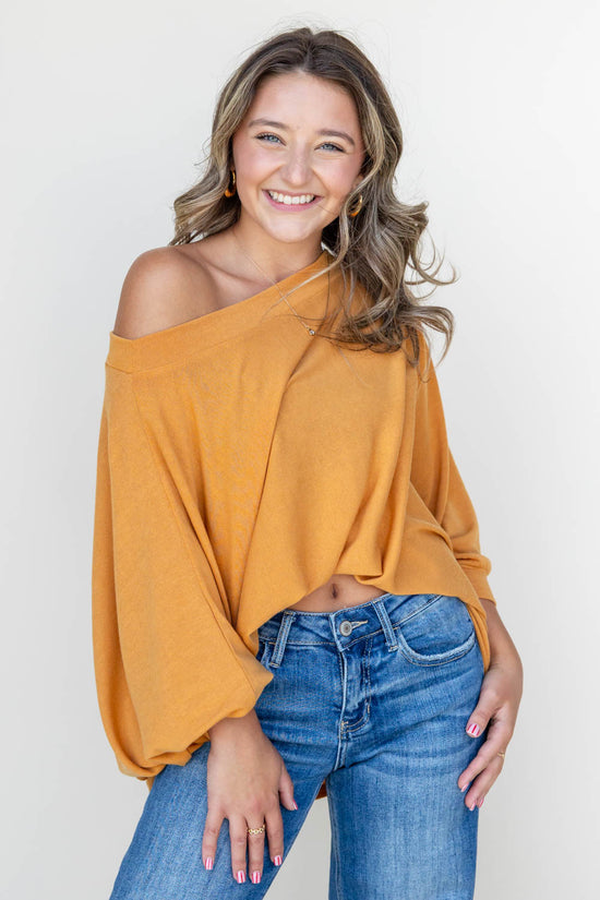 Quietly Bold Dolman Top