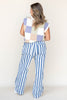 Chasing the Lines Drawstring Pants