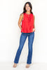 Pleats On Repeat Sleeveless Top