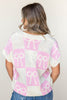 Sweetheart Square Short Sleeve Top