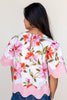 Sweet Stems Short Sleeve Top
