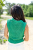 Style Is Key Sleeveless Sweater Top