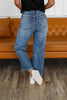 Casually Cool Vintage Wash Wide Leg Crop Judy Blue Jeans