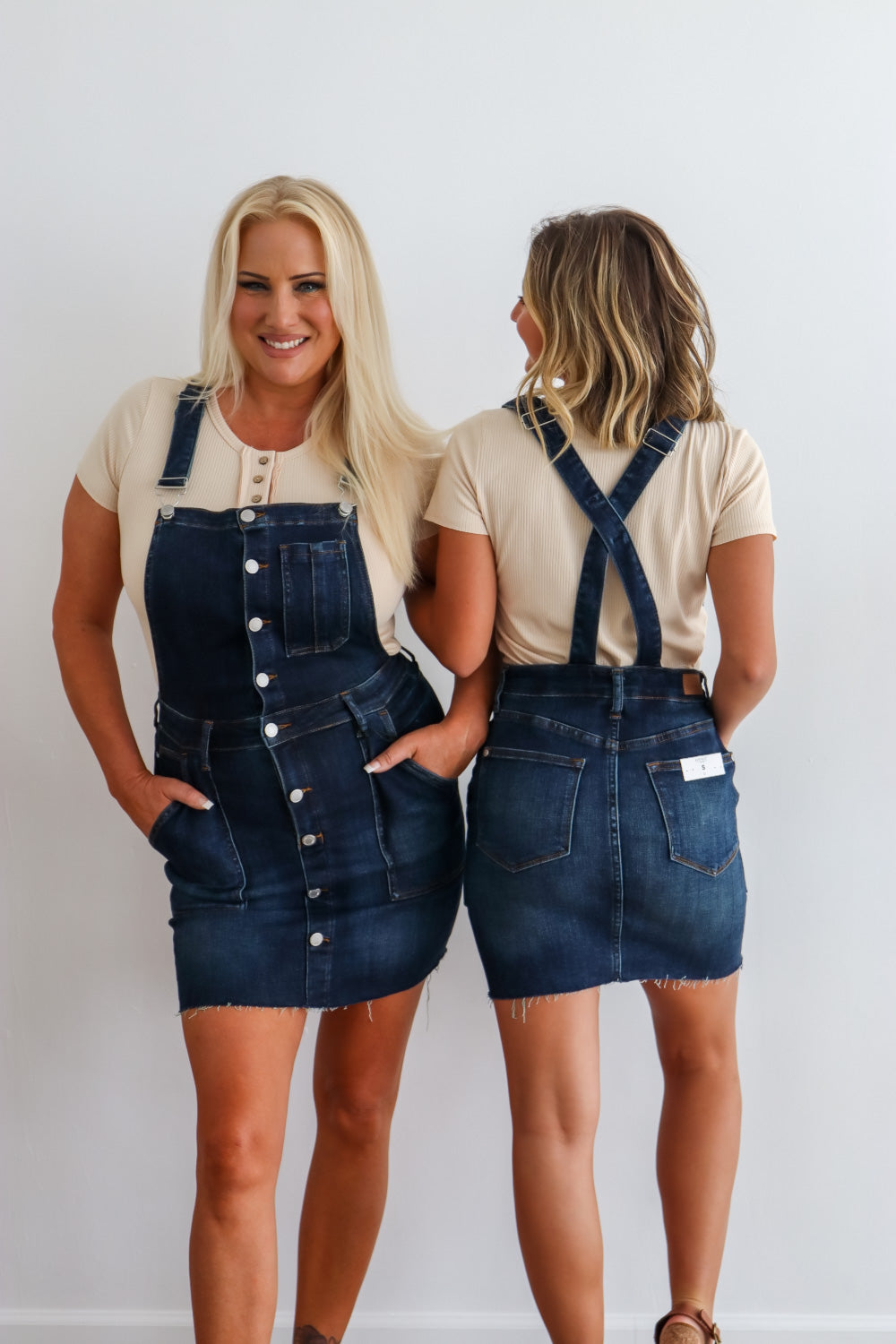 Denim Overall Judy Blue Dress, Blue Overall Dress