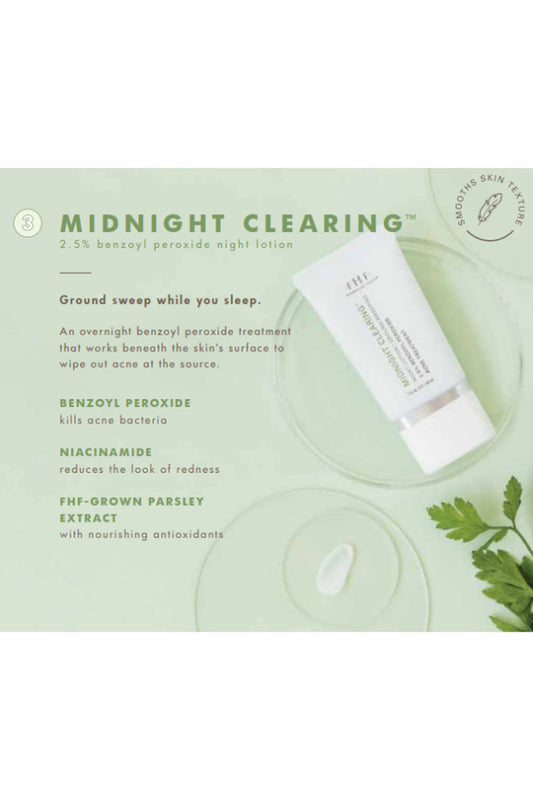 Midnight Clearing Benzoyl Peroxide Acne Lotion 1oz